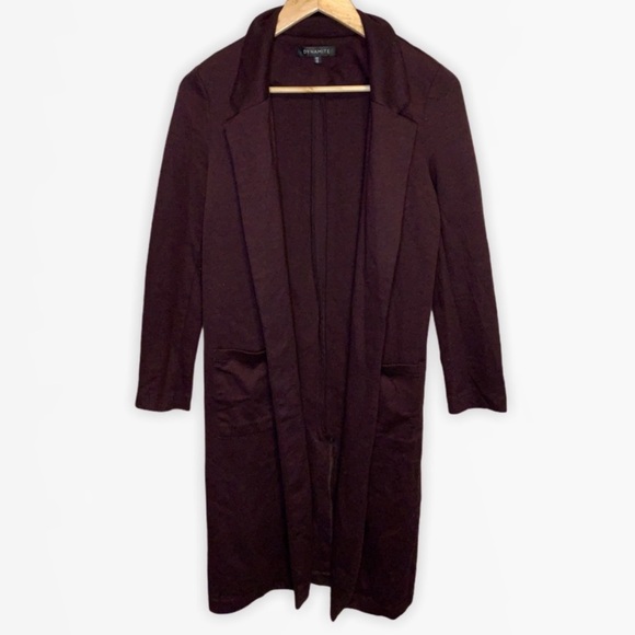 Dynamite plum long blazer - Picture 1 of 4